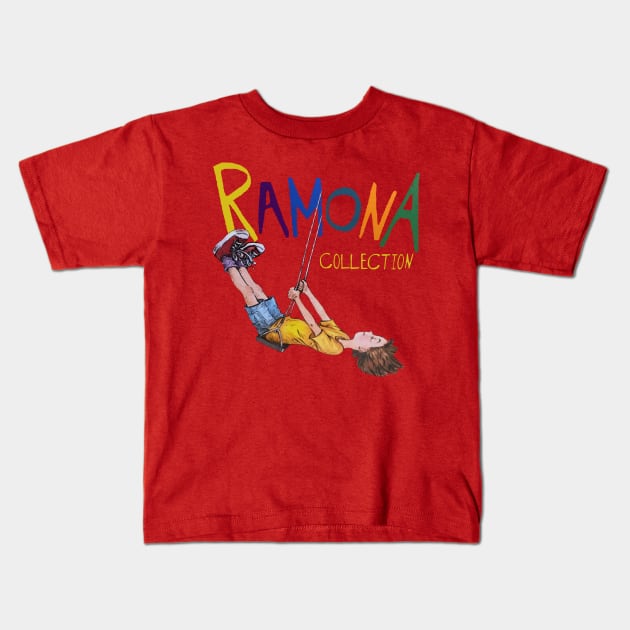 Ramona Collection | Beverly Cleary Kids T-Shirt by bubble_designer